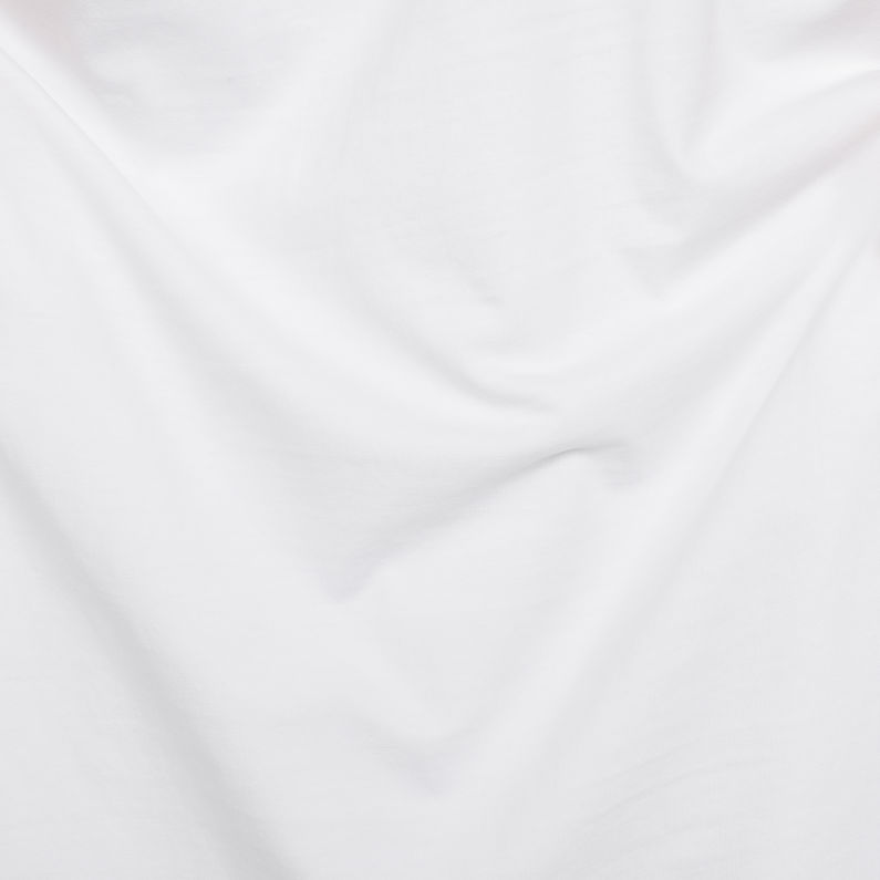 G-Star RAW® One GR Slim T-Shirt White fabric shot