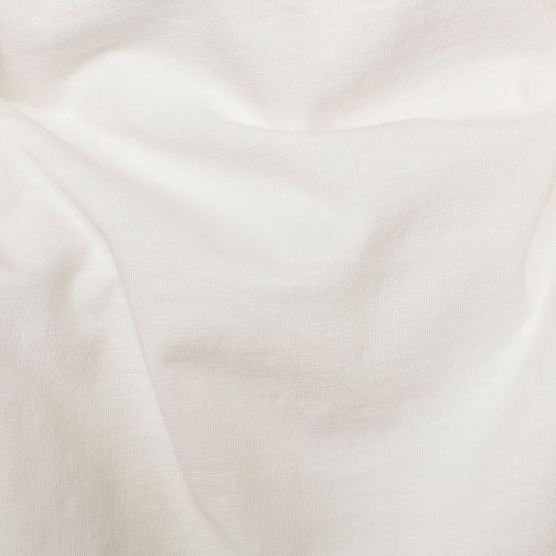 G-Star RAW® Memula Stripe T-Shirt White fabric shot