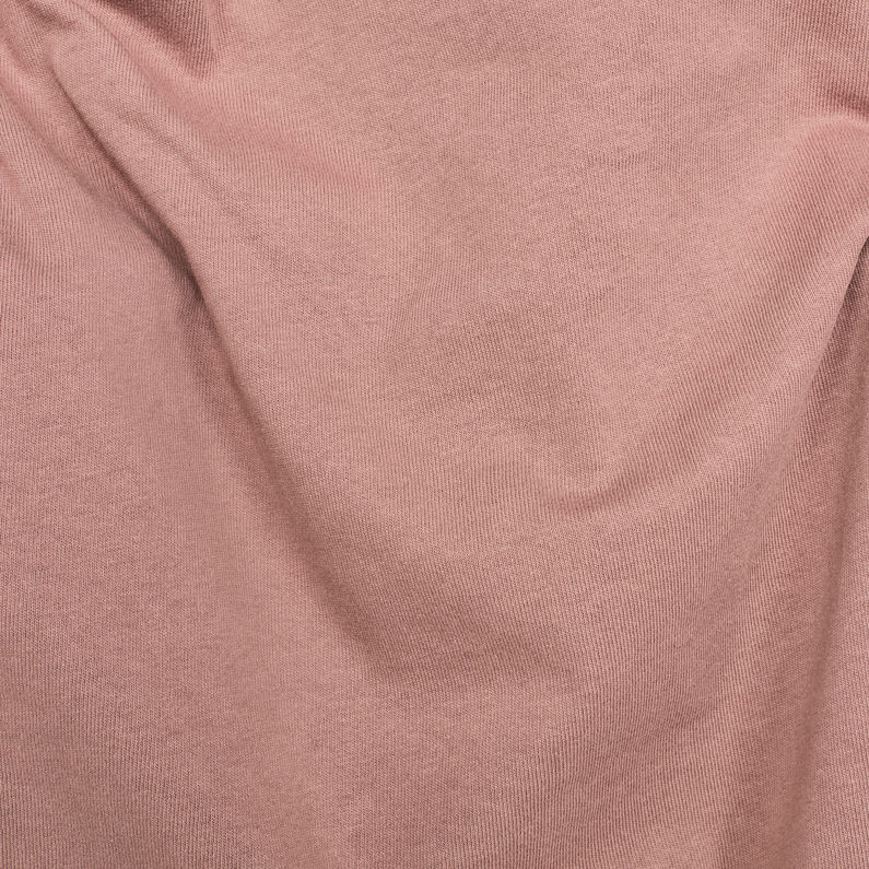 G-Star RAW® Premium Core T-Shirt Bruin fabric shot