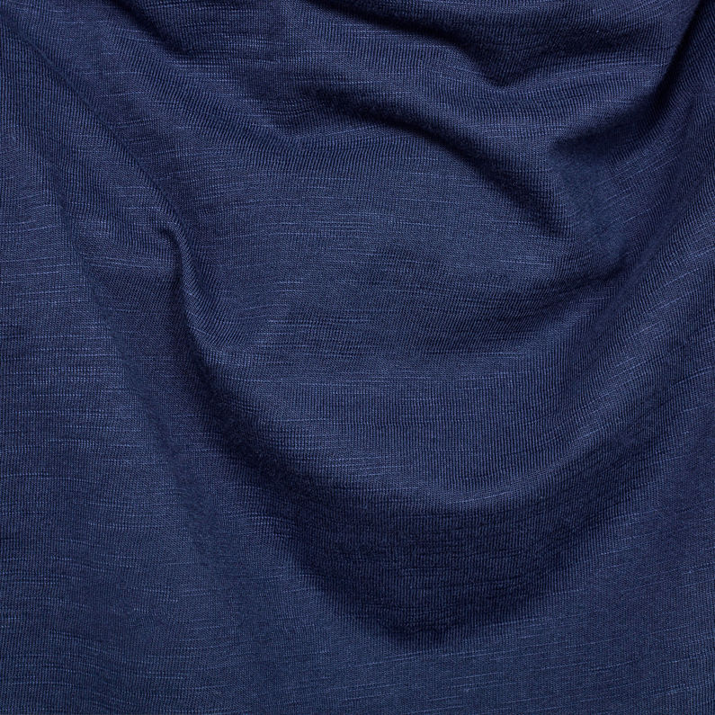G-Star RAW® Memula Stripe T-Shirt Medium blue fabric shot