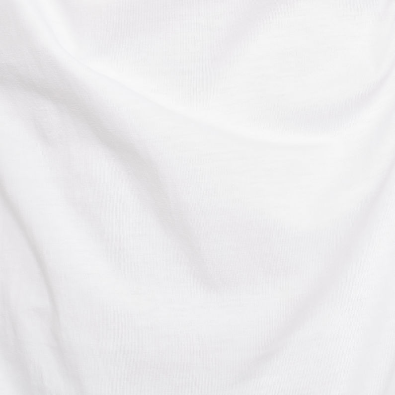 G-Star RAW® Block Originals GR Slim T-Shirt White fabric shot
