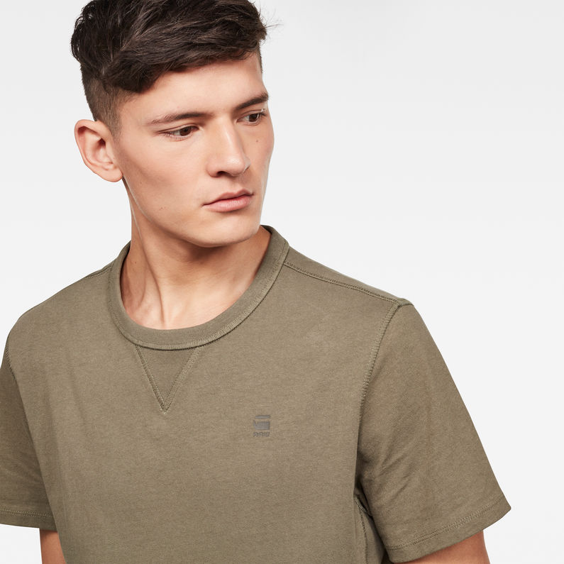 G-Star RAW® T-shirt Premium Core Vert detail shot