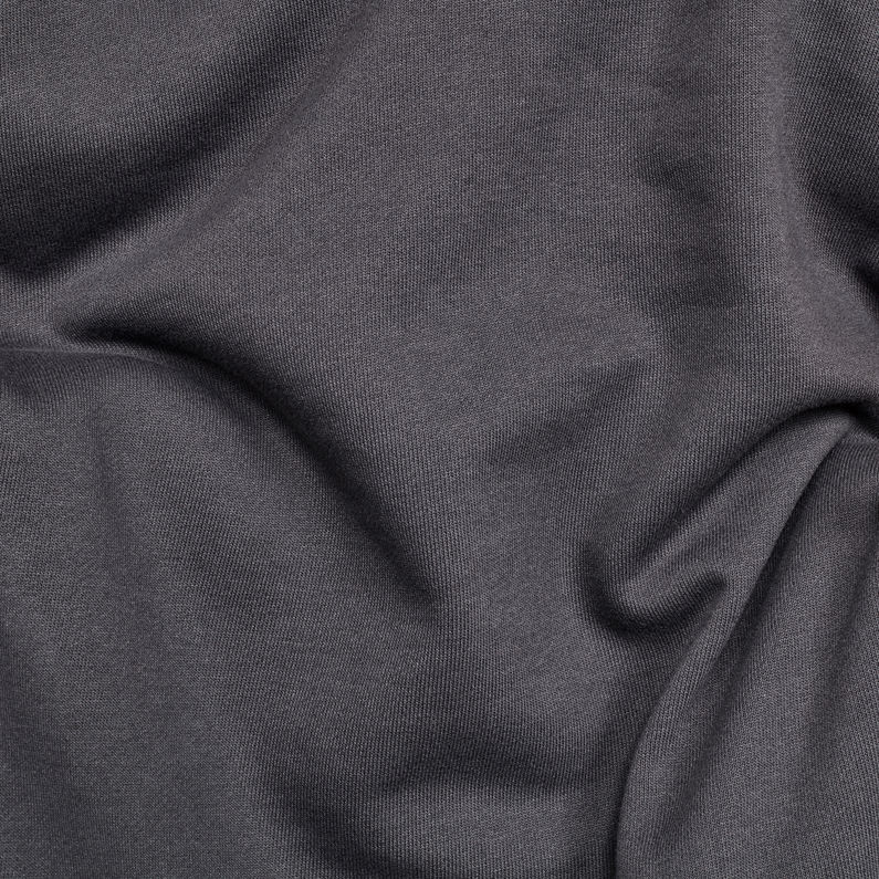 G-Star RAW® Dast Half Zip Sweatshirt Grau fabric shot