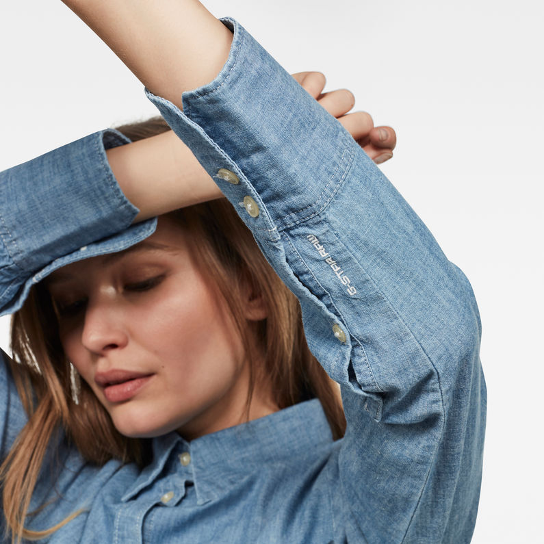 G-STAR® Core 1 Pocket Straight Shirt Medium blue