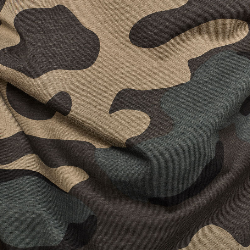 G-Star RAW® Shelo T-Shirt Vert fabric shot