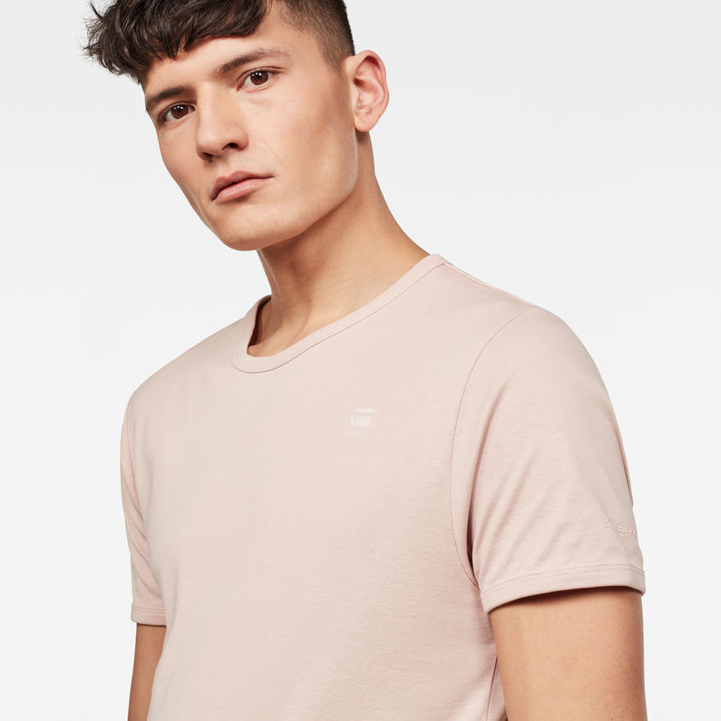 G-Star RAW® Base T-Shirt Pink detail shot