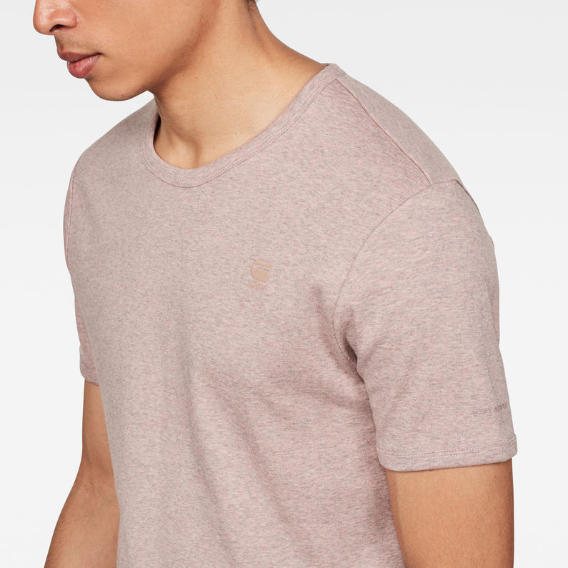 G-Star RAW® T-shirt Base Brun detail shot
