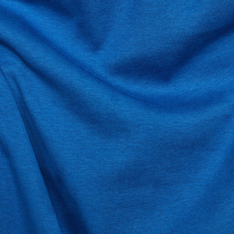 G-Star RAW® Base T-Shirt Medium blue fabric shot