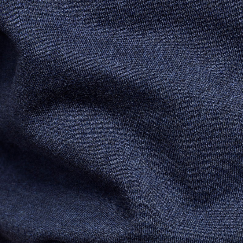 G-Star RAW® Sweat Xzyph Incremis Crossover Bleu moyen fabric shot