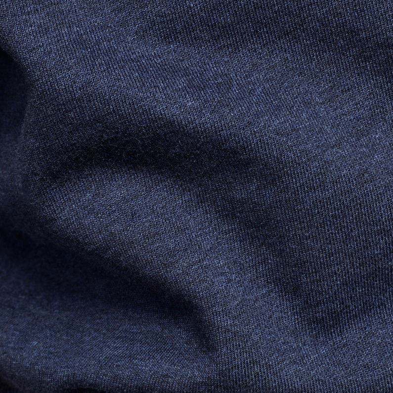 G-Star RAW® Xzyph Incremis Crossover Sweater ミディアムブルー fabric shot