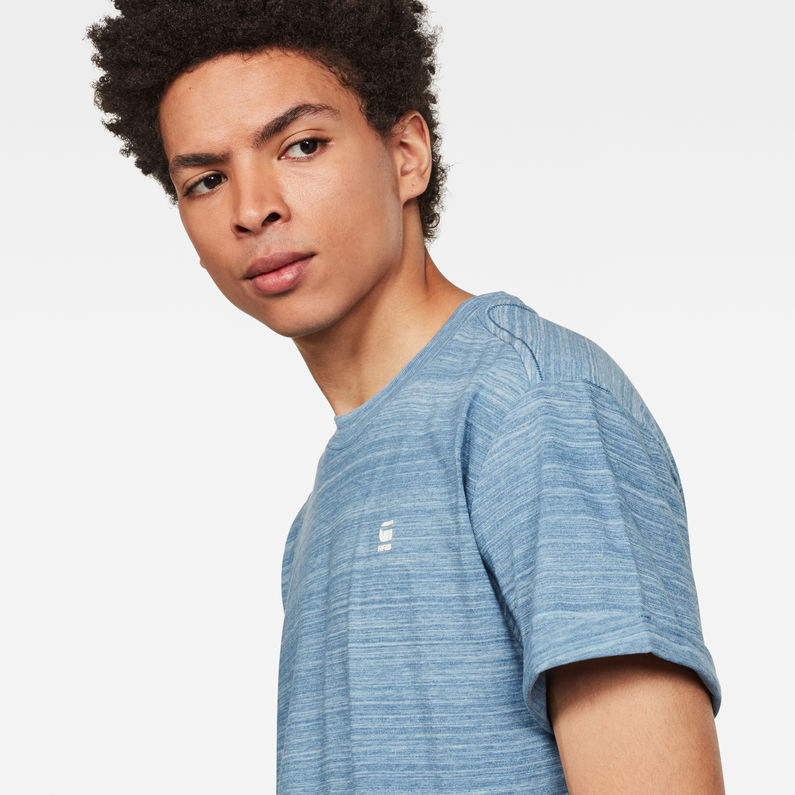 G-Star RAW® T-shirt Lash Bleu clair detail shot