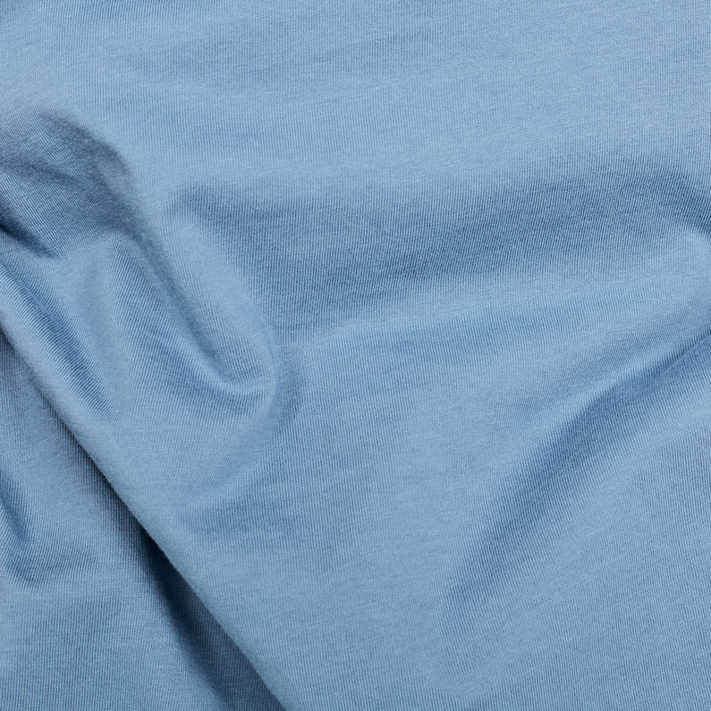 G-Star RAW® T-shirt Record Reel GR Slim Bleu clair