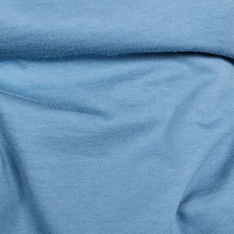 G-Star RAW® Base-S T-Shirt Light blue fabric shot
