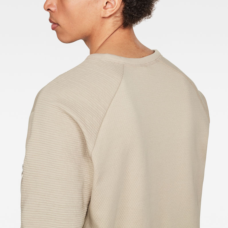 G-Star RAW® Korpaz Pocket T-Shirt Beige detail shot