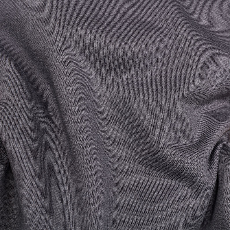 G-Star RAW® Originals Backpanel GR Hooded Sweater Grey fabric shot
