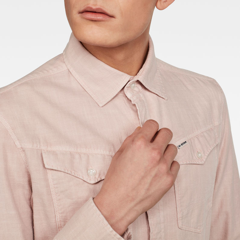 G-STAR® Arc 3D Slim Overhemd Roze