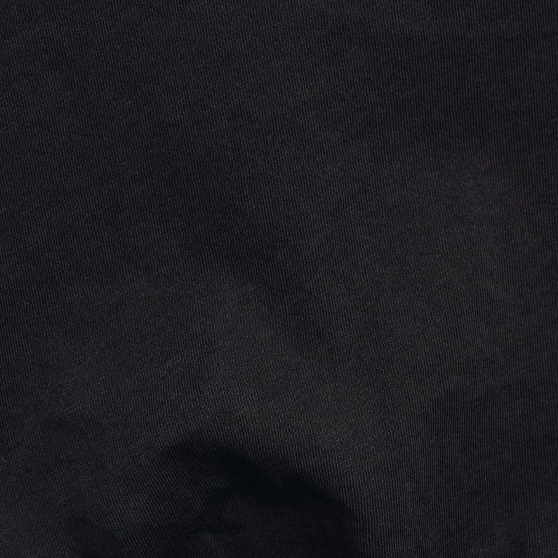 G-Star RAW® Chrame Record GR Loose Top Black fabric shot