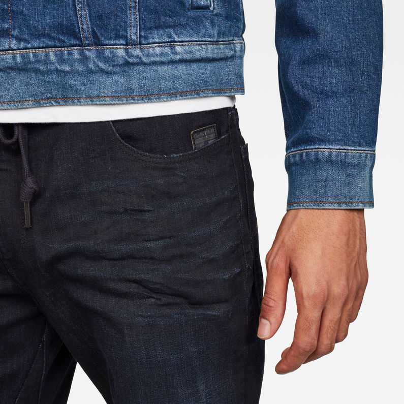 G-Star RAW® Short Arc 3D Sport Bleu foncé detail shot