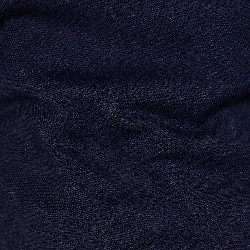 G-STAR® Aero Patched On Pocket Sweater Dark blue fabric shot