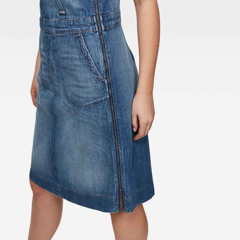 G-STAR® Eyevi Fit & Flare Dress Medium blue