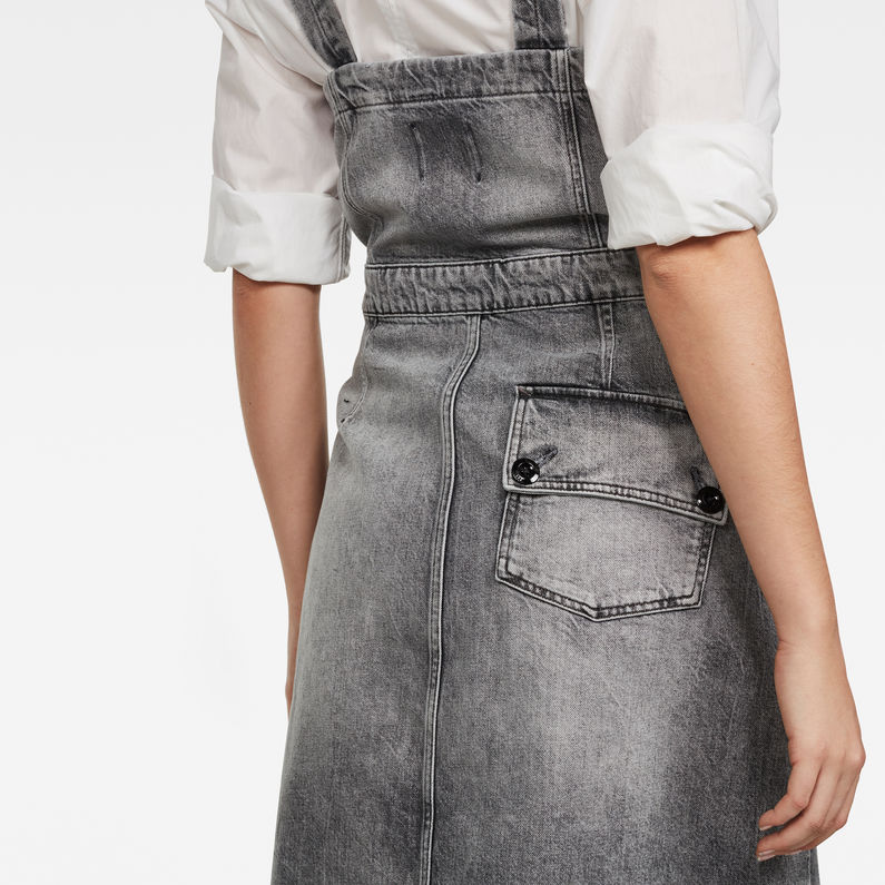 G-Star RAW® Vestido Eyevi Fit & Flare Gris
