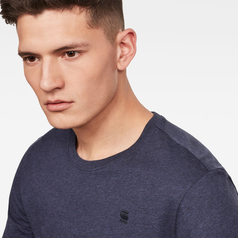 G-Star RAW® Base-S T-Shirt Dark blue detail shot