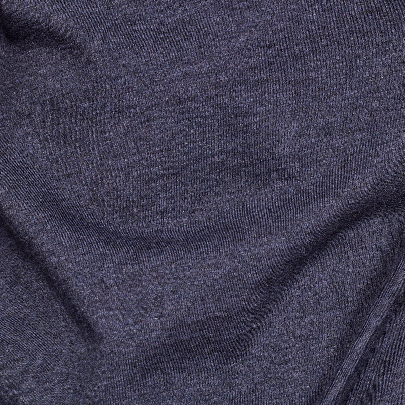 G-Star RAW® Base-S T-Shirt Dark blue fabric shot