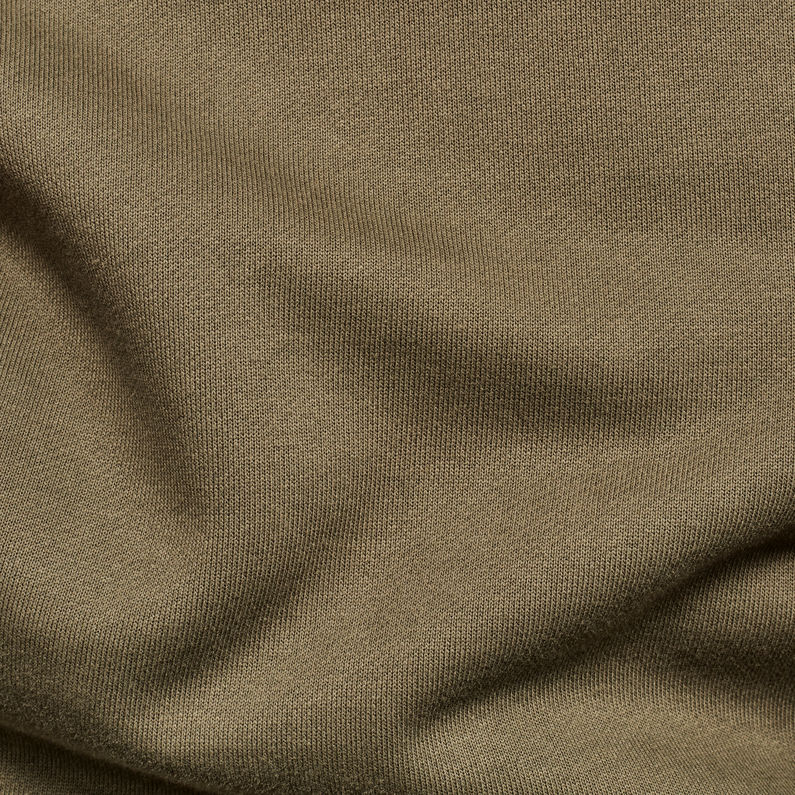 G-Star RAW® Originals Backpanel GR Hooded Sweater Green fabric shot