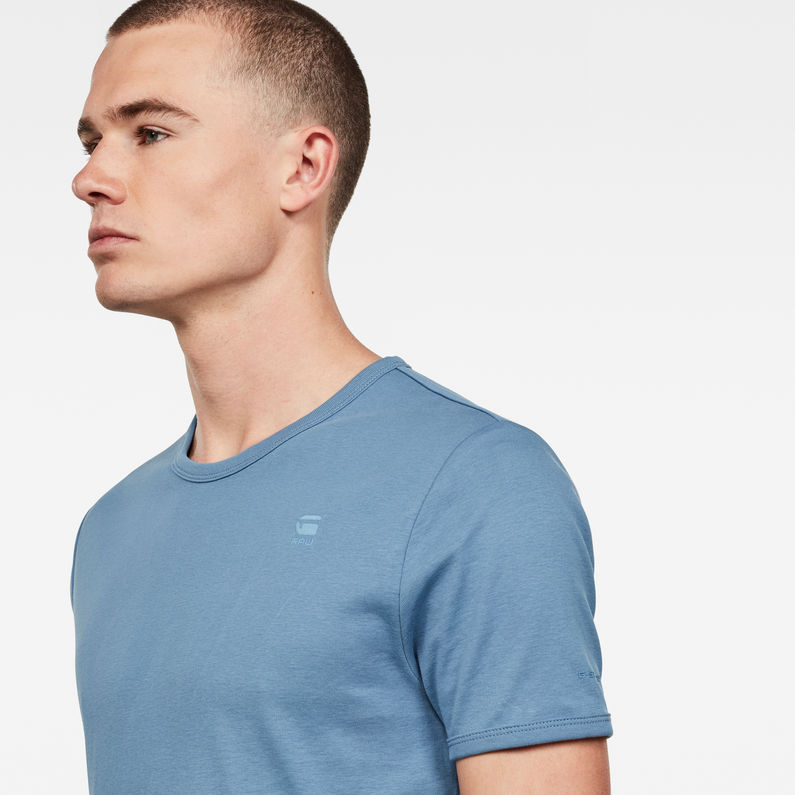 G-Star RAW® Base T-Shirt Hellblau detail shot