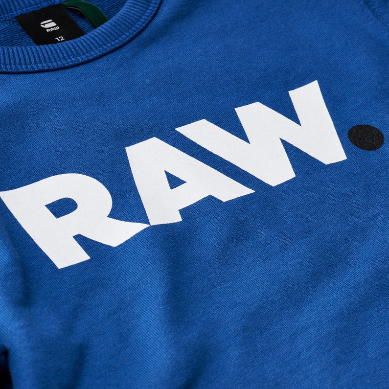 G-Star RAW® Sudadera Azul intermedio detail shot