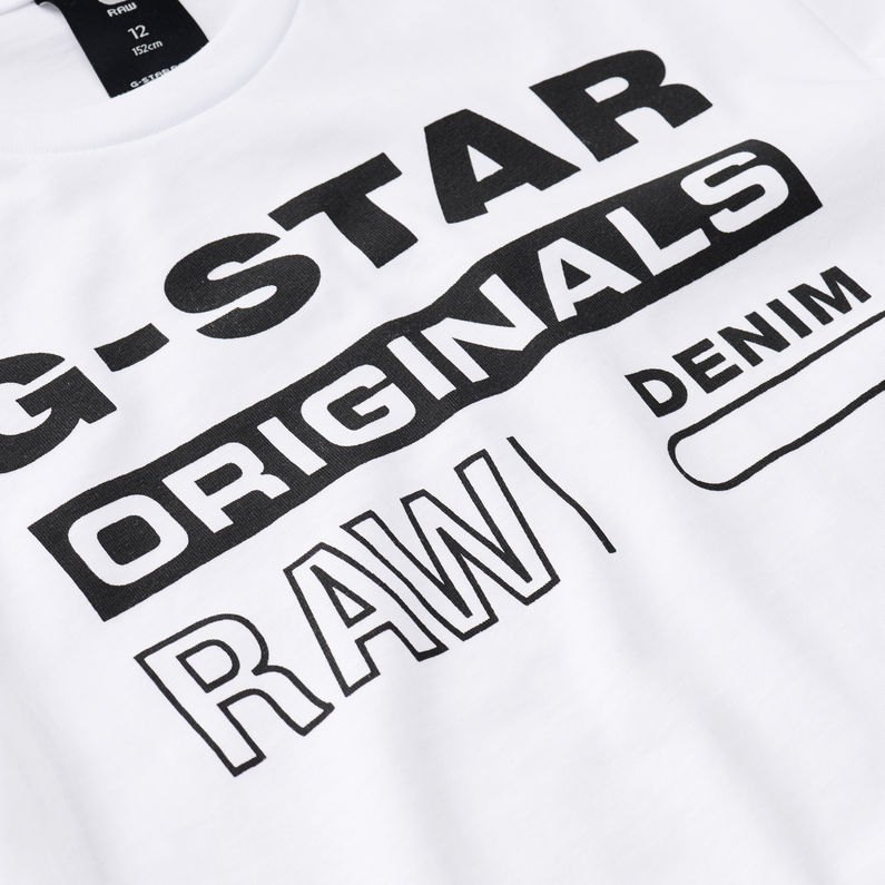 G-Star RAW® Camiseta Blanco