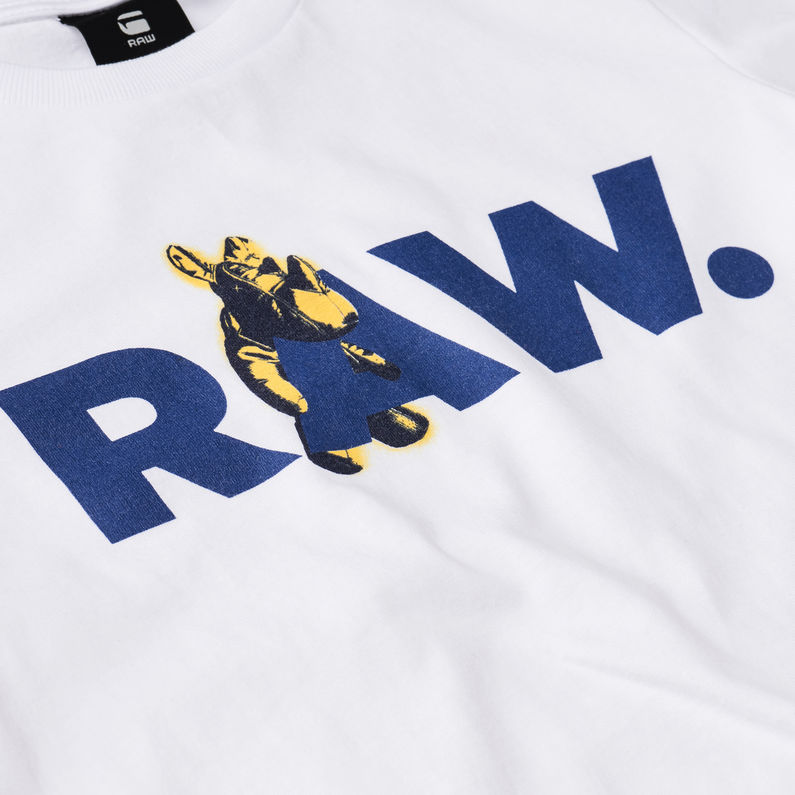 G-Star RAW® T-Shirt White detail shot