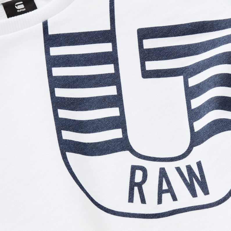 G-Star RAW® Sweater White detail shot