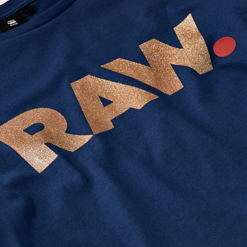 G-Star RAW® T-Shirt Dark blue detail shot