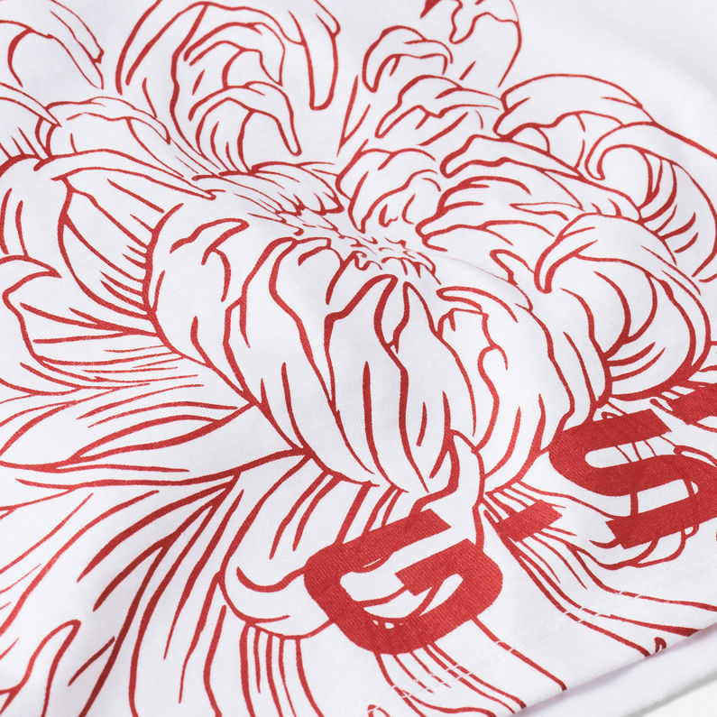 G-Star RAW® T-Shirt White detail shot