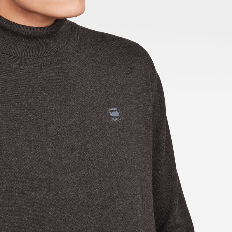 G-Star RAW® Premium Knit Black detail shot