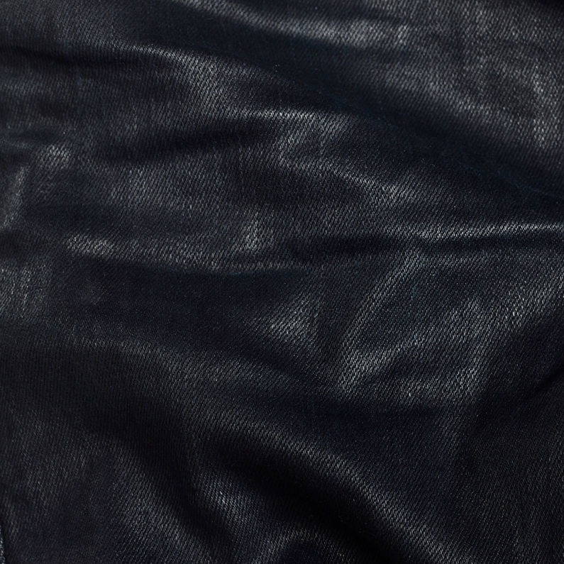 G-Star RAW® Lynn Biker High Waist Skinny Overall Dark blue fabric shot