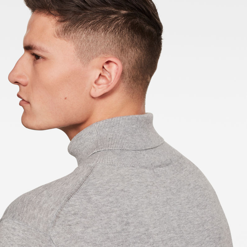 G-Star RAW® Premium Knit Gris detail shot