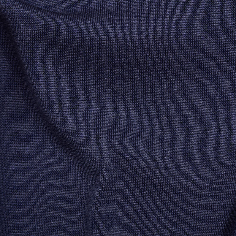 G-Star RAW® Premium Knit Dark blue fabric shot
