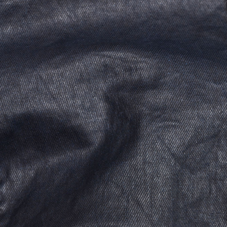 G-Star RAW® Biker Denim Jacket Dark blue fabric shot