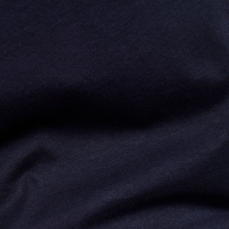 G-Star RAW® Noxer Boat Neck Top Dark blue fabric shot