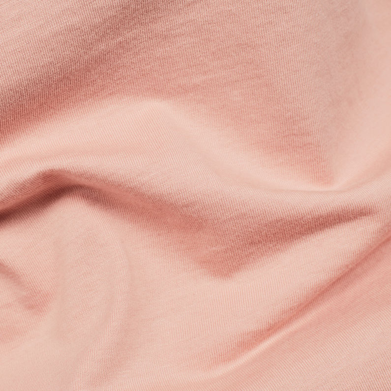G-Star RAW® Rei Slim T-shirt Pink fabric shot