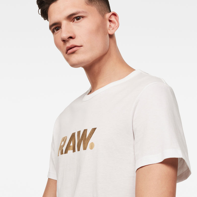 G-Star RAW® Holorn T-Shirt White detail shot
