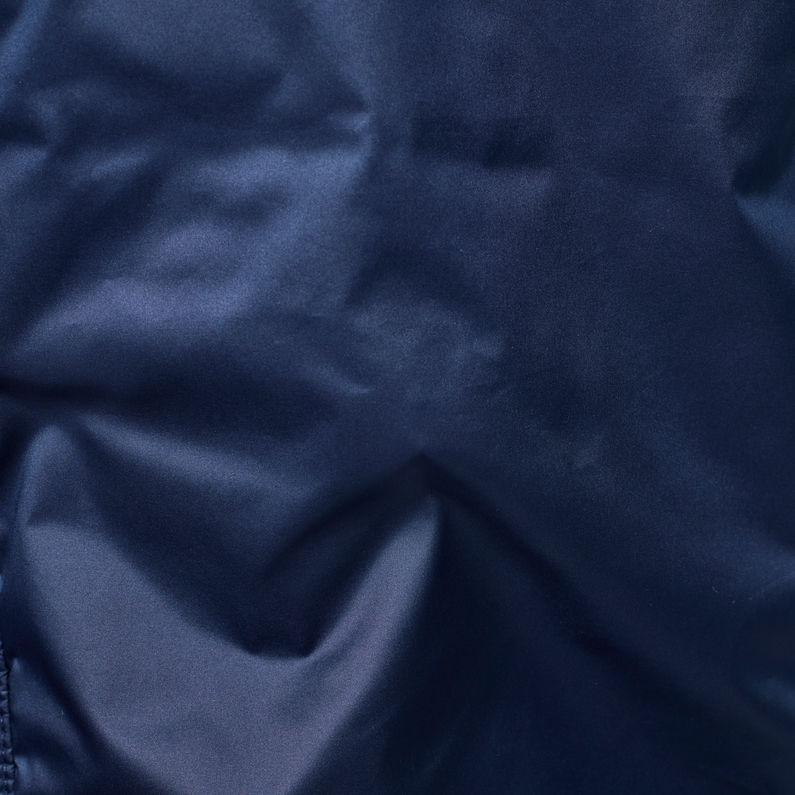 G-Star RAW® Functional pockets Bodywarmer Bleu foncé fabric shot
