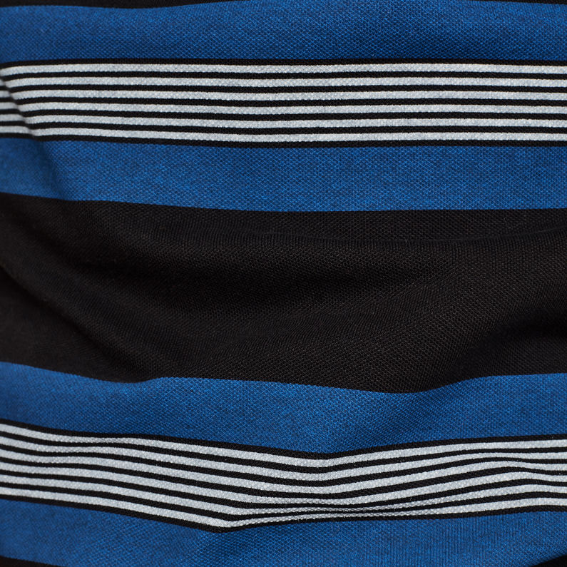 G-Star RAW® Stainlo Stripe Allover Polo Dark blue