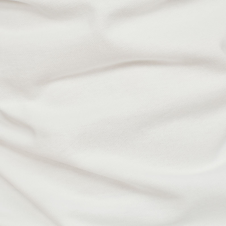 G-Star RAW® Polo Memula Stripe GR Blanc