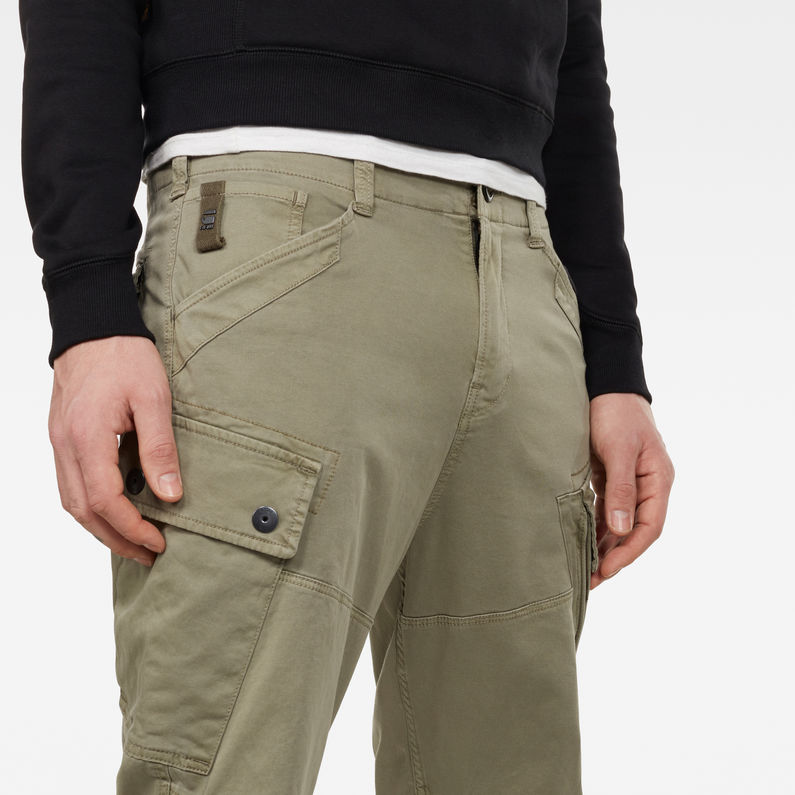 G-Star RAW® Roxic Straight Tapered Pant 緑 detail shot