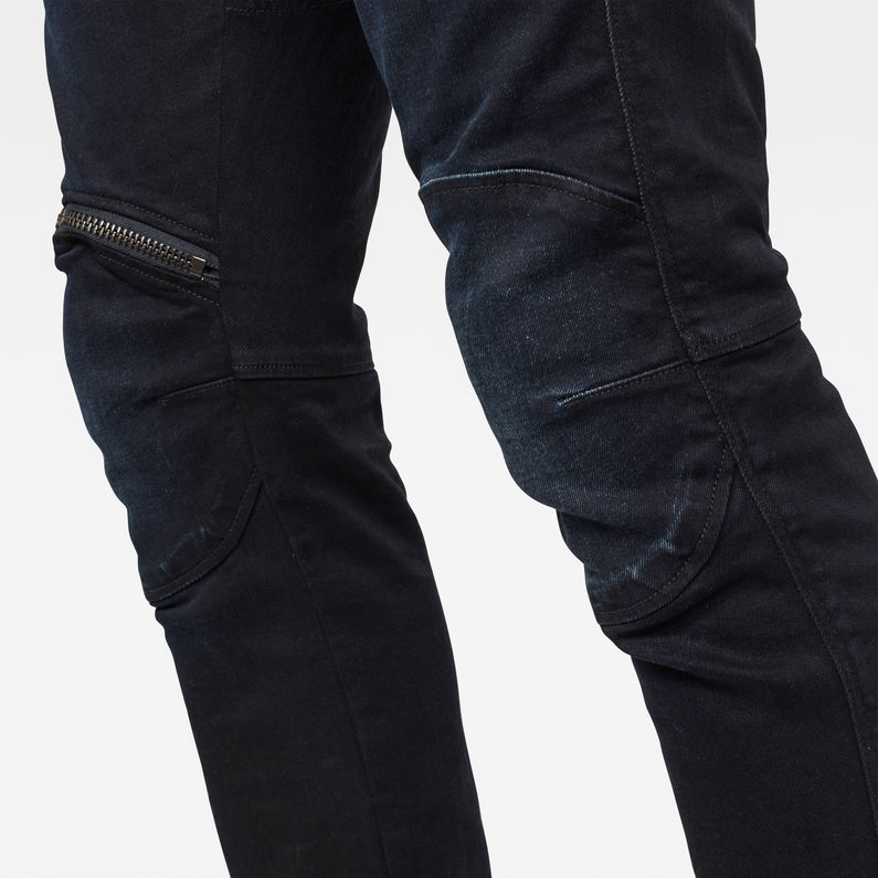 G-Star RAW® 5620 3D Zip Knee Skinny Jeans Dark blue