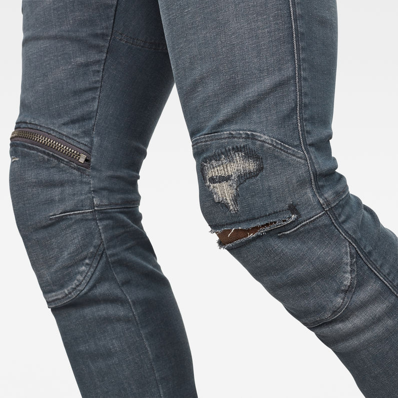 g star jeans zip knee