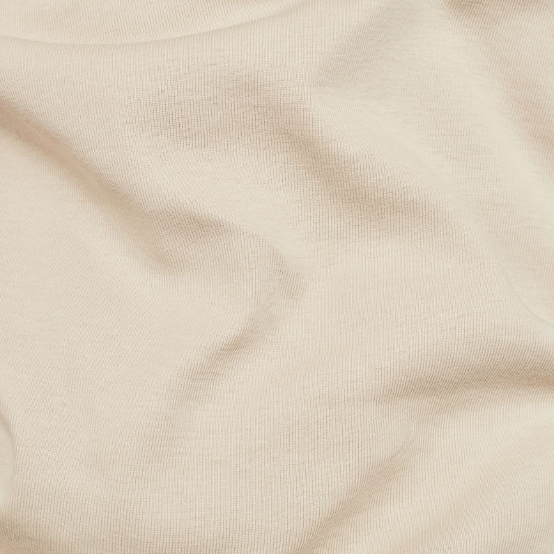 G-Star RAW® T-shirt Base Beige fabric shot